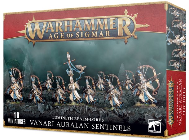 Lumineth Realm Lords Vanari Sentinels Warhammer Age of Sigmar - Auralan 
