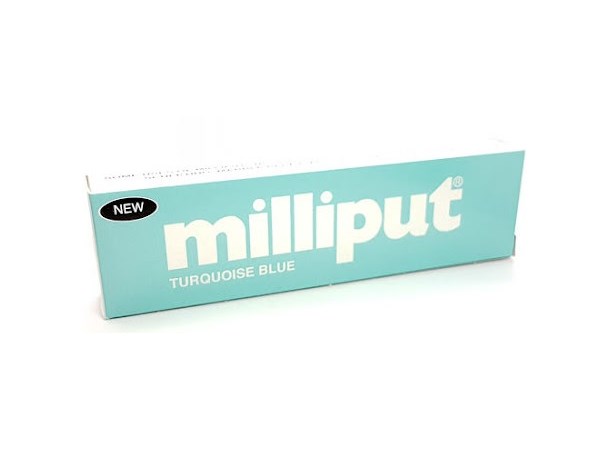 Milliput Putty Turquoise Blue 113g Legendarisk 2-part epoxy putty 