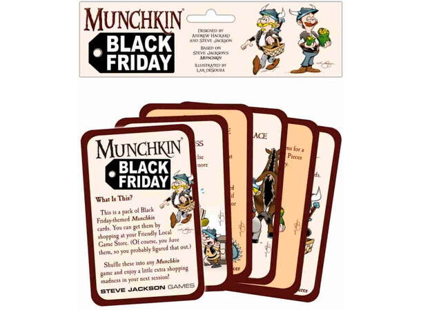 Munchkin Black Friday Expansion Expansion till Munchkin - 5 kort