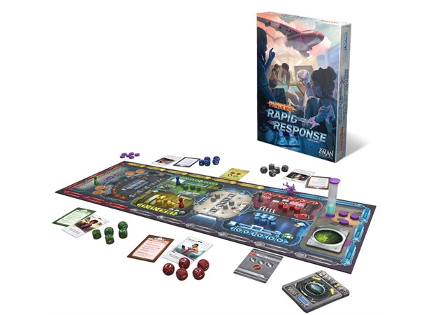 Pandemic Rapid Response Brettspill 