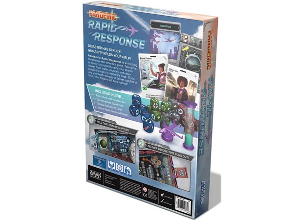 Pandemic Rapid Response Brettspill 
