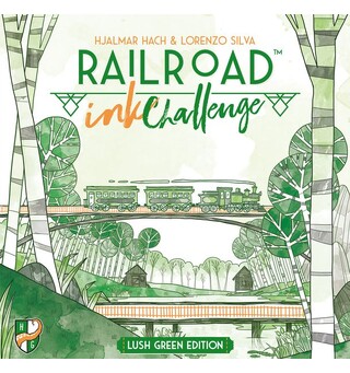 Railroad Ink Challenge Lush Green