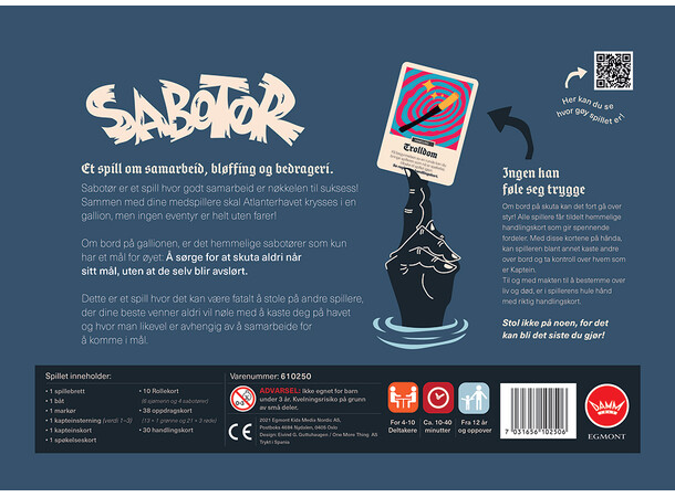 Sabotør - NORSK 