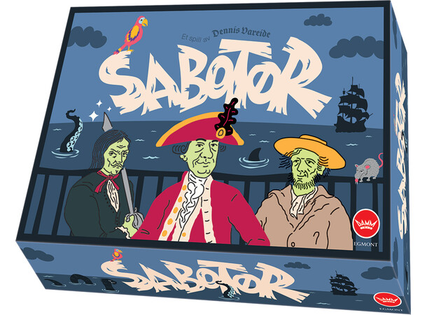 Sabotør Brettspill NORSK 