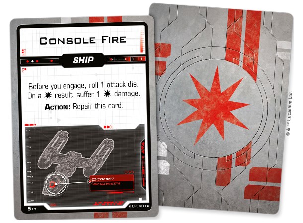 Star Wars X-Wing Rebel Alliance Deck Damage Deck til X-Wing Second Edition 