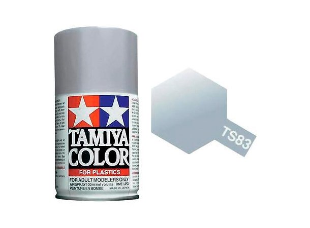 Tamiya Airspray TS-83 Metallic Silver Tamiya 85083 - 100ml