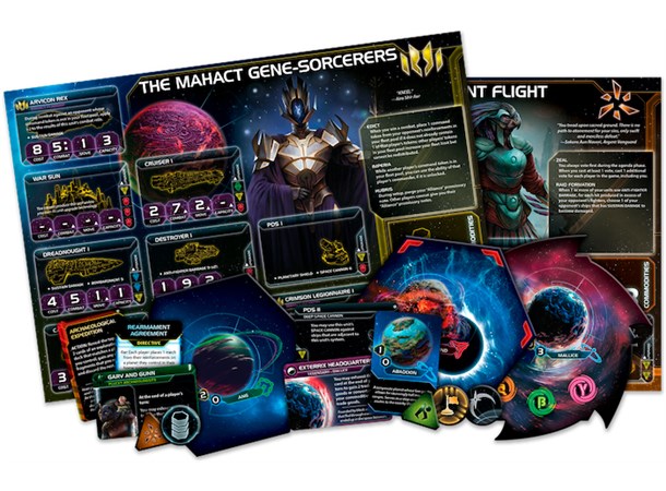 Twilight Imperium Prophecy of Kings Exp Expansion till Twilight Imperium 