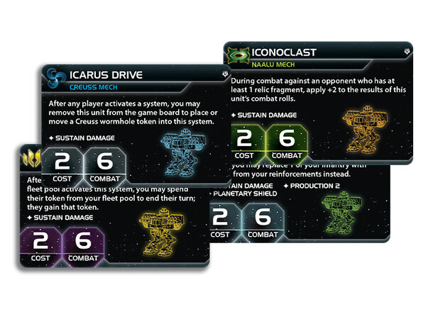 Twilight Imperium Prophecy of Kings Exp Expansion till Twilight Imperium 