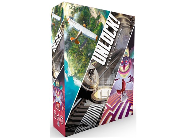 Unlock 1 Escape Adventures - Norsk Inneholder 3 forskjellige scenarioer 