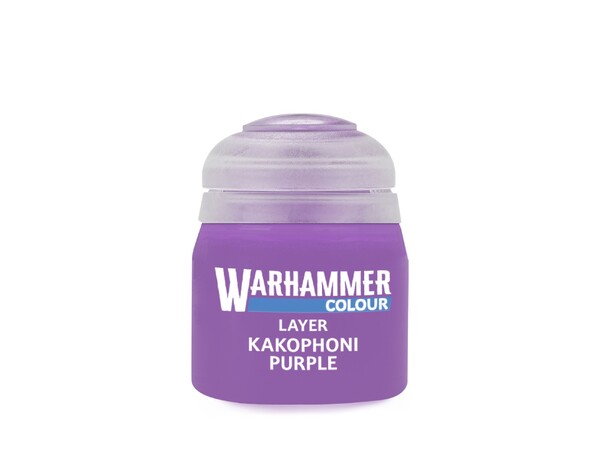 Warhammer Colour Layer Kakophoni Purple Tidigare Citadel Colour 