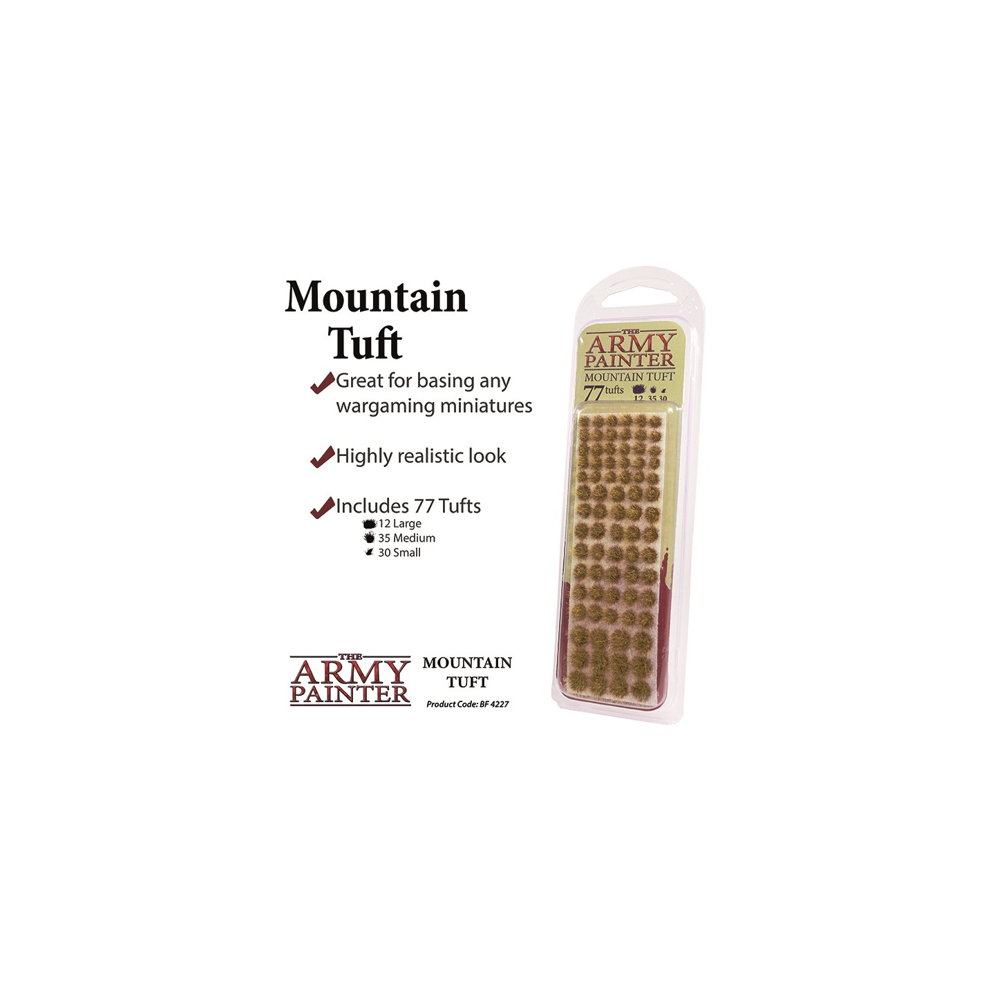 Army Painter Mountain Tuft Battlefields XP 4227