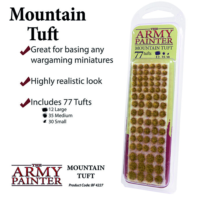 Army Painter Mountain Tuft Battlefields XP 4227