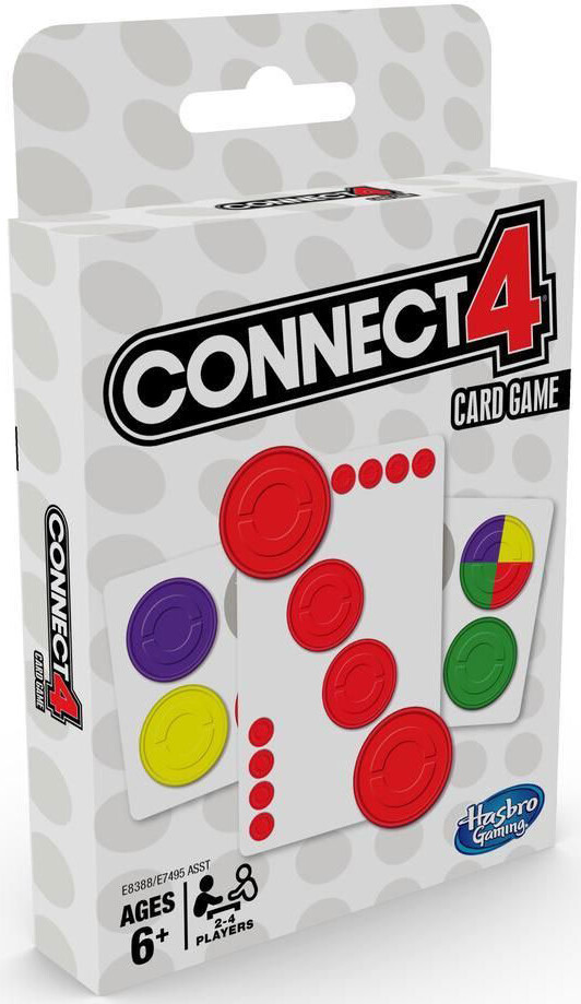 Connect 4 Card Game Kortspel Svensk utgåva