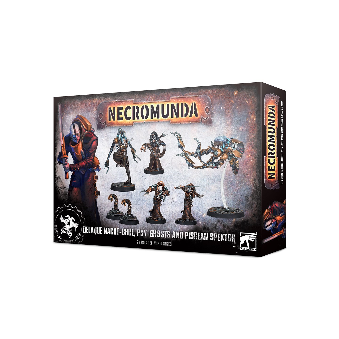 Necromunda Delaque Nacht-Ghul/Psy-Gheist Piscean Spektor