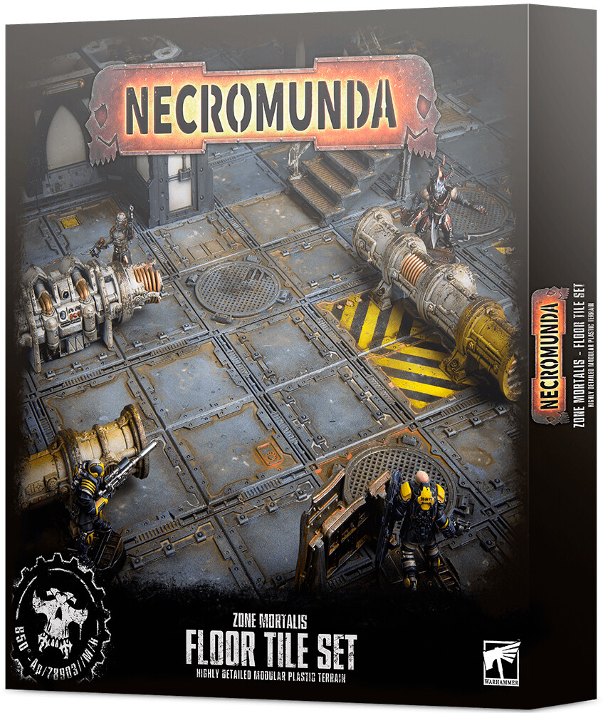 Necromunda Floor tille Set Zone Mortalis