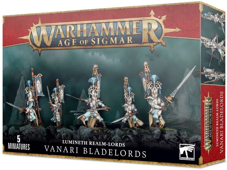 Lumineth Realm Lords Vanari Bladelords Warhammer Age of Sigmar