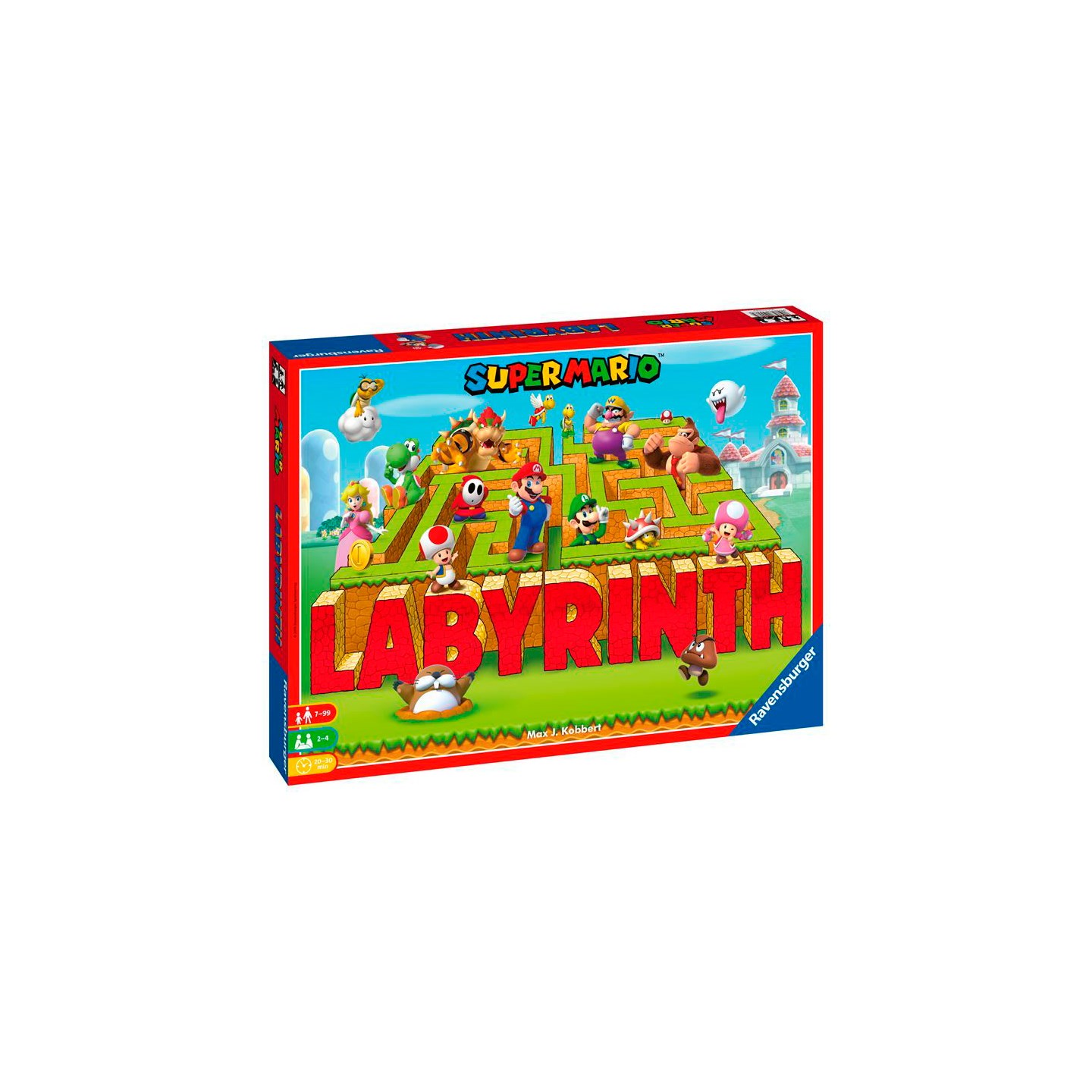 Labyrinth Super Mario Brädspel Svensk utgåva