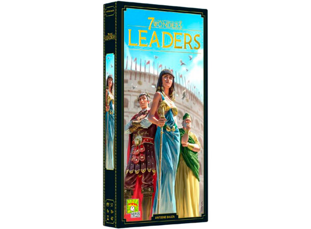 7 Wonders Leaders Expansion - Svenska Expansion till 7 Wonders 2nd Edition 