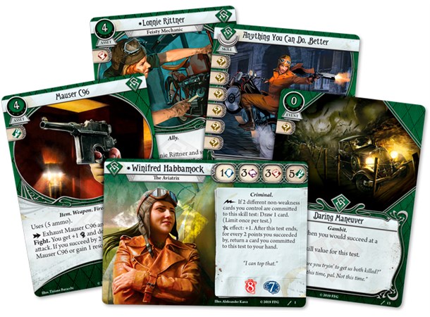 Arkham Horror TCG Winifred Habbamock Exp Investigator Starter Pack 