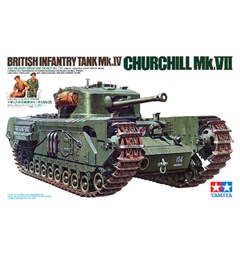 British Infantry Tank Mk.IV Churchill Tamiya 1:35 Byggsats - Mk.VII