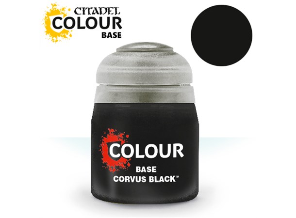 Citadel Paint Base Corvus Black 12ml 