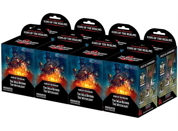 D&D Figur Icons Wild Beyond Witch Brick Wild Beyond the Witchlight - 8 boostere 