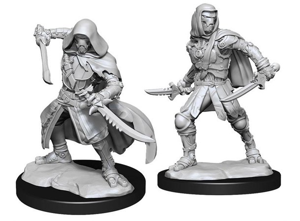 D&D Figur Nolzur Warforged Rogue Nolzur's Marvelous Miniatures - Ej målad 