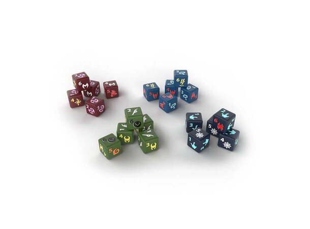 Dice Throne Marvel 4 Hero Box Brädspel Scarlet Witch / Thor / Loki / Spider-Man 
