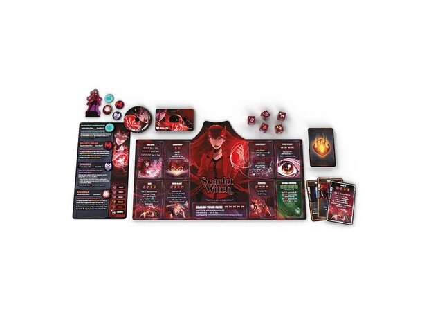 Dice Throne Marvel 4 Hero Box Brädspel Scarlet Witch / Thor / Loki / Spider-Man 