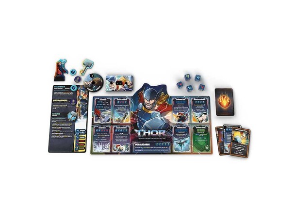 Dice Throne Marvel 4 Hero Box Brädspel Scarlet Witch / Thor / Loki / Spider-Man 