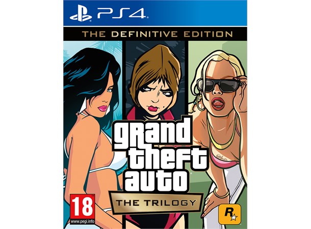 Grand Theft Auto The Trilogy PS4 The Definitive Edition 