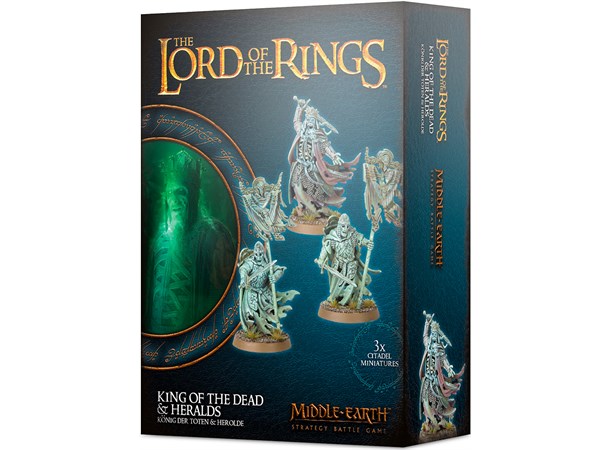 King of the Dead & Heralds Lord of the Rings Strategy Battle Game 