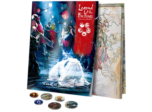 Legend of the 5 Rings RPG Wheel of Judge Legend of the Five Rings Adventure 