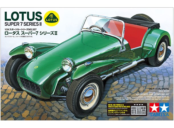 Lotus Super 7 Series II Tamiya 1:24 Byggsats 