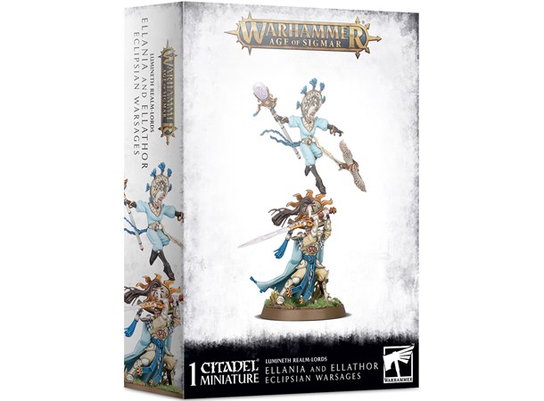 Lumineth Realm Lords Ellania & Ellathor Warhammer Age of Sigmar 