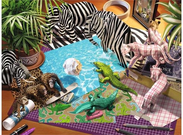 Origami Adventure 1500 biter Puslespill Ravensburger Puzzle 