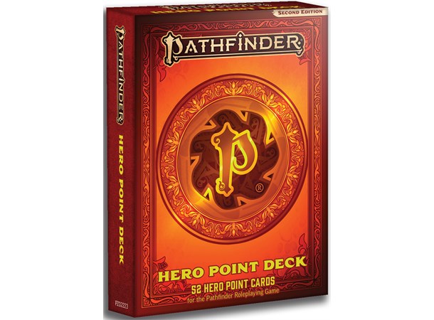 Pathfinder RPG Cards Hero Point Second Edition Card Deck 