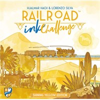 Railroad Ink Challenge Shining Yellow 