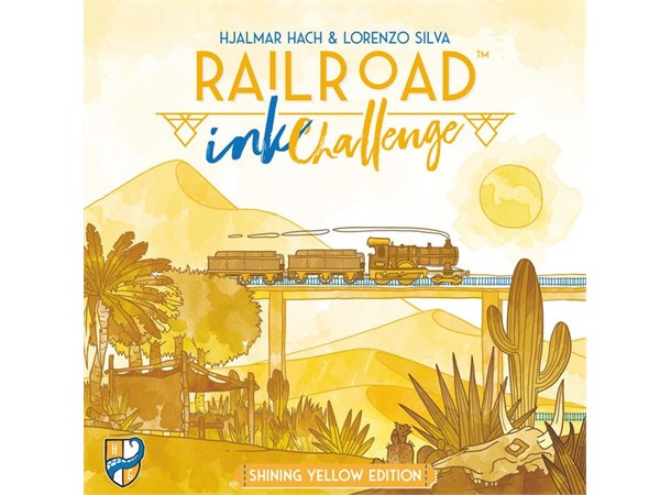 Railroad Ink Challenge Shining Yellow 