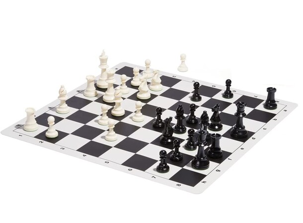 Schack Best Chess Set Ever 50cm 50x50cm  - Triple Weighted 