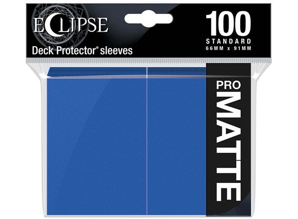 Sleeves Eclipse Pro Matte Blå x100 Ultra Pro Kortskydd / Deck Protector 