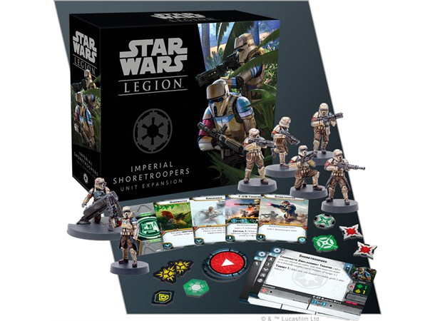Star Wars Legion Imperial Shoretroopers Expansion till Star Wars Legion 