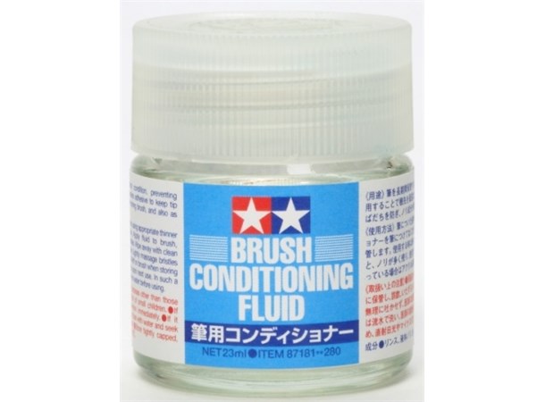 Tamiya Brush Conditioning Fluid 23ml Brush restorer 