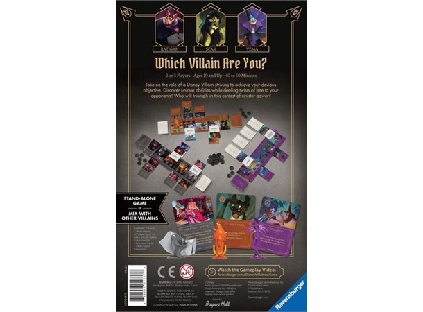 Villainous Evil Comes Prepared Expansion Frittstående Expansion till Villainous