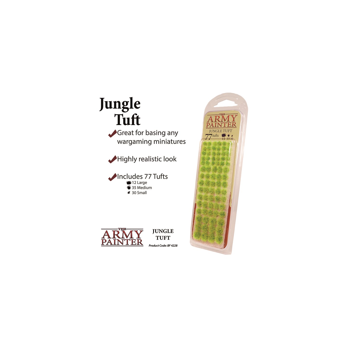 Army Painter Jungle Tuft Battlefields XP 4228
