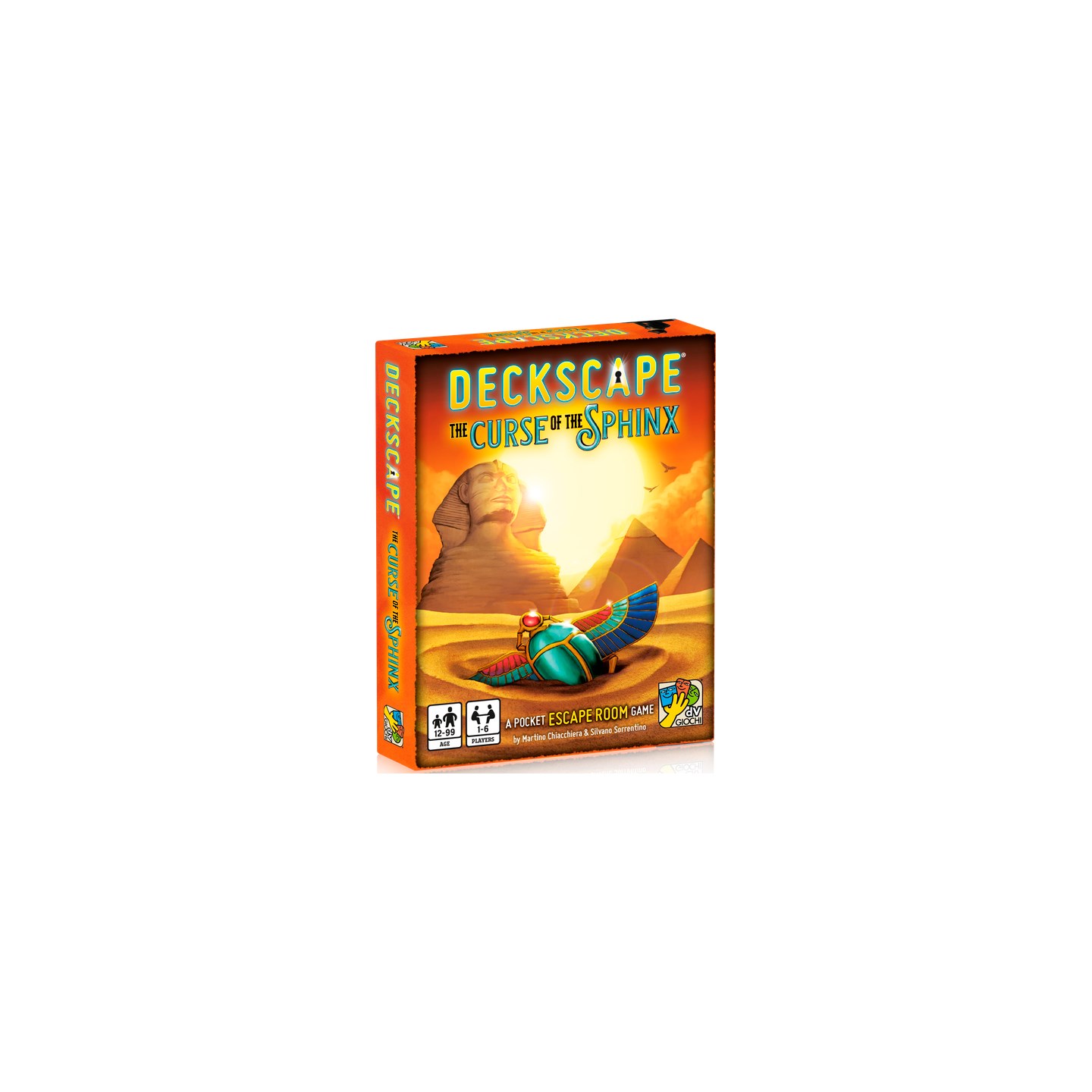 Deckscape Curse of the Sphinx Kortspel