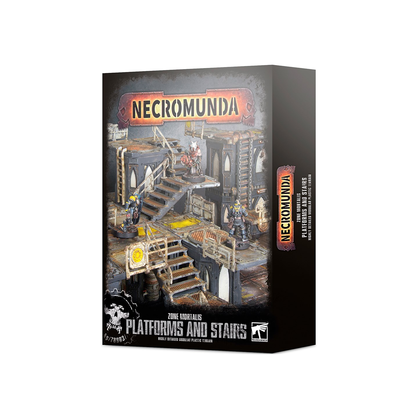 Necromunda Terrain Platforms & Stairs Zone Mortalis