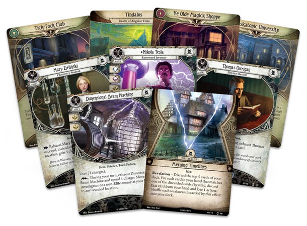 Arkham Horror TCG Machinations Time Exp Expansion till Arkham Horror Card Game 