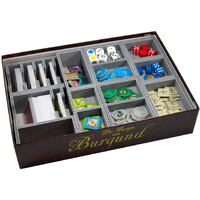 Castles of Burgundy Insert Få system i spillboksen