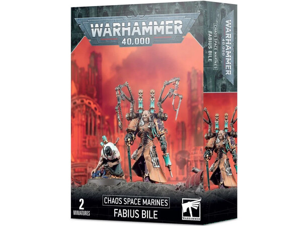 Chaos Space Marines Fabius Bile Warhammer 40K 